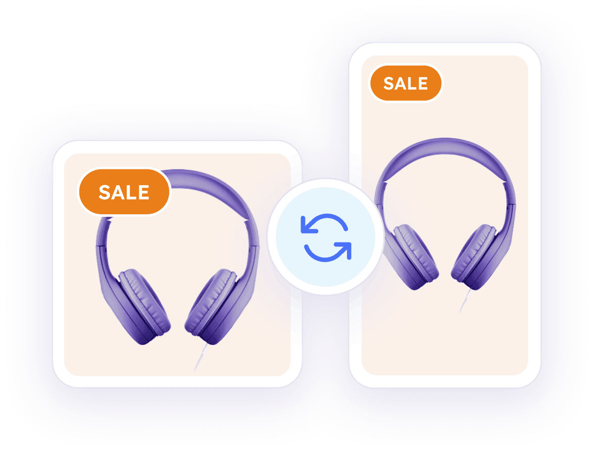 Adapt your campaign designs to 9:16 in seconds