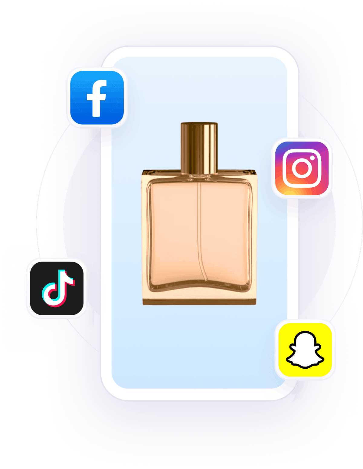 meta tiktok facebook snapchat story catalog ads