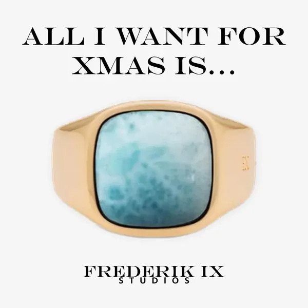 Frederik IX studios Christmas catalog ad example for watch