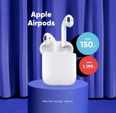 air pods ad example