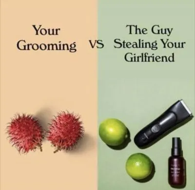 grooming ad example