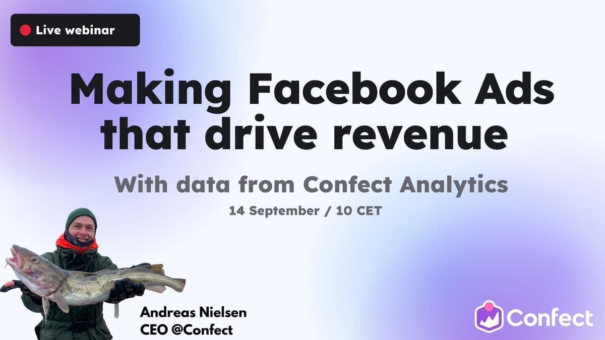 making Facebook ads that drive revenue webinar banner