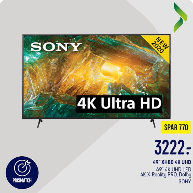 SONY tv features in catalog ads with custom labels