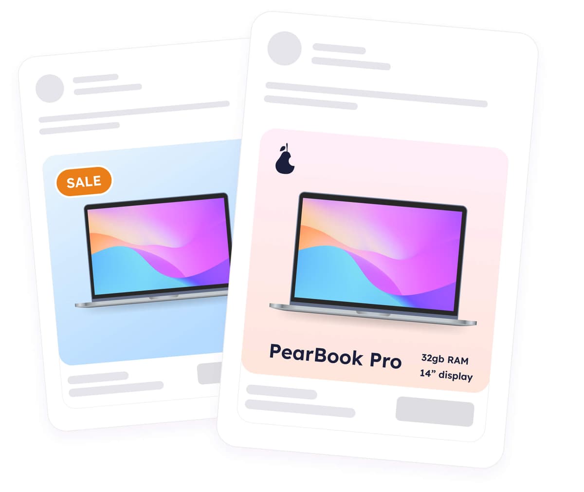 multiple designs in meta catalog ads