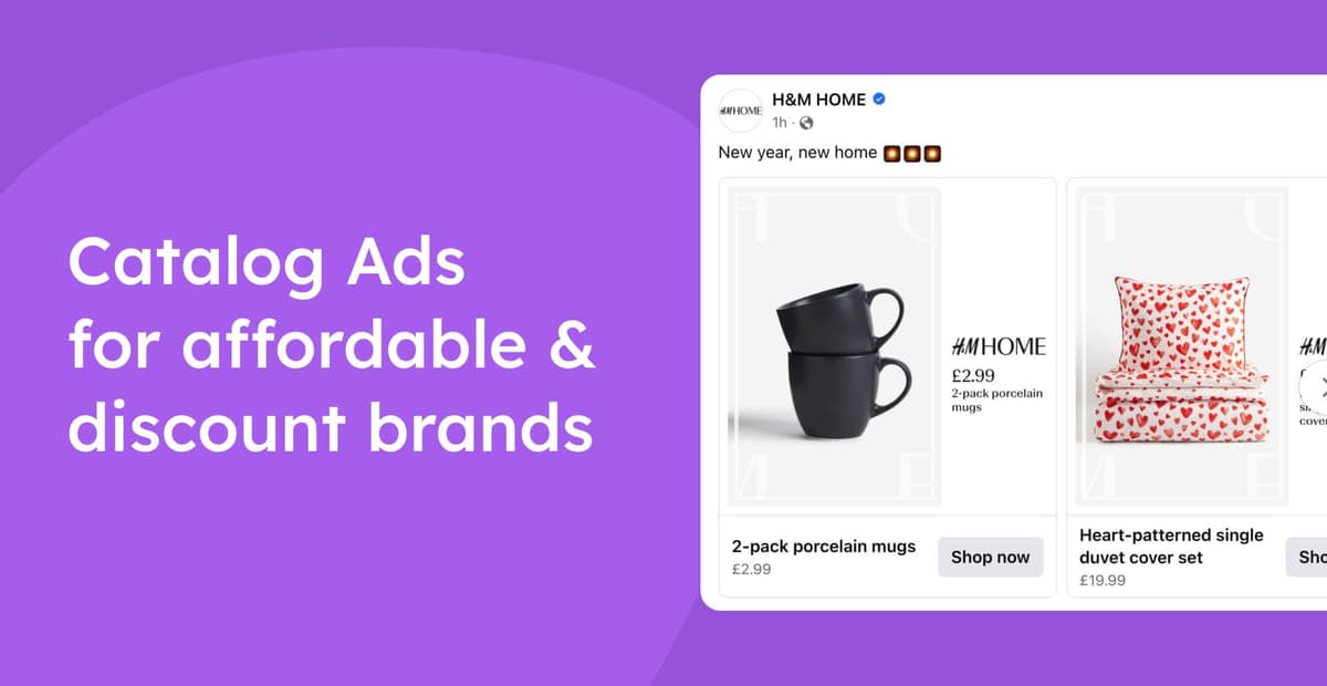 Catalog Ads for affordable, low-cost, and discount brands image