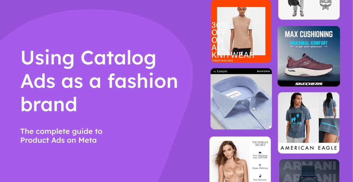 Using Catalog Ads as a fashion brand image