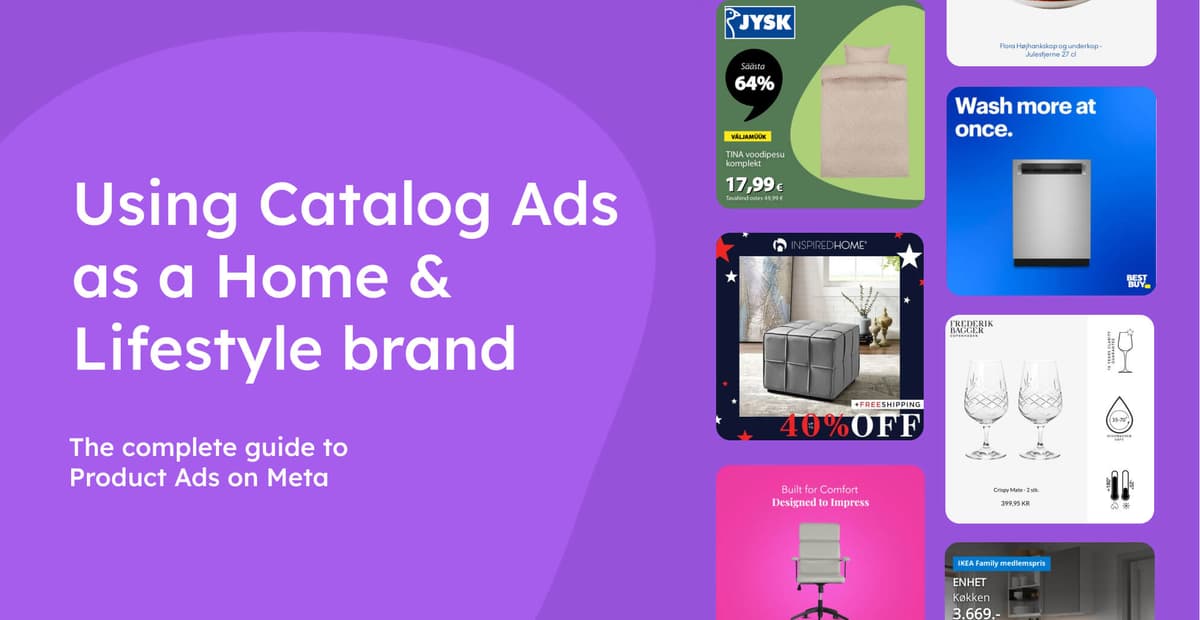 Using Catalog Ads as a Home & Lifestyle brand image